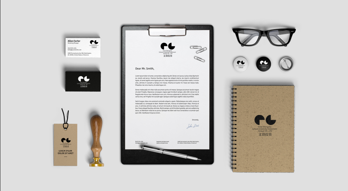 內(nèi)蒙古文創(chuàng)投資有限公司——標(biāo)識設(shè)計